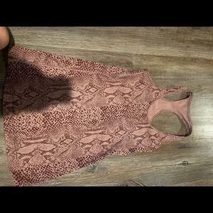 Lululemon snake skin tank